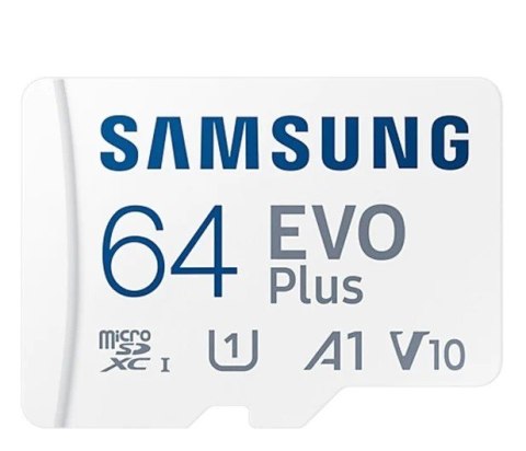 Karta pamięci microSD Samsung EVO Plus 64GB 160 MB/s z adapterem