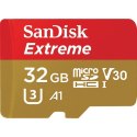 SanDisk Extreme microSDHC 32GB 100MB/s A1 V30 do GoPro 4K