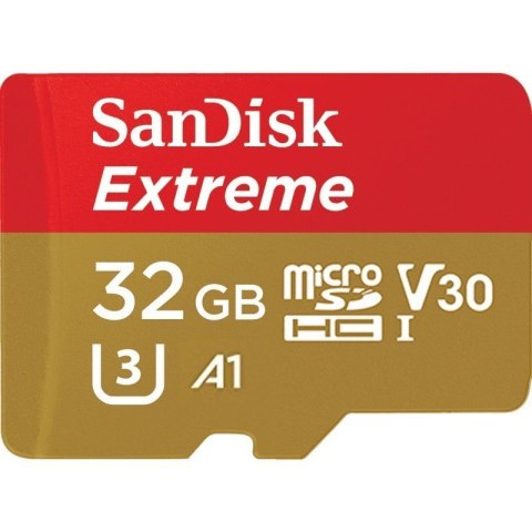 SanDisk Extreme microSDHC 32GB 100MB/s A1 V30 do GoPro 4K