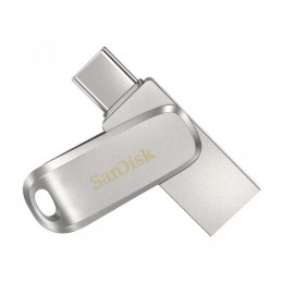 SanDisk Ultra Dual Drive Luxe 128GB USB 3.1 Type-C 150MB/s metalowy flash