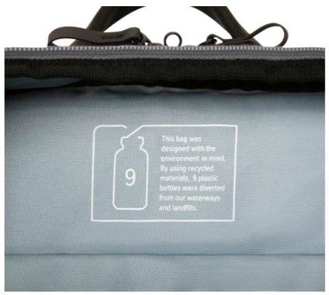 Plecak Targus Sagano EcoSmart 16 cali czarno-zielony ekologiczny