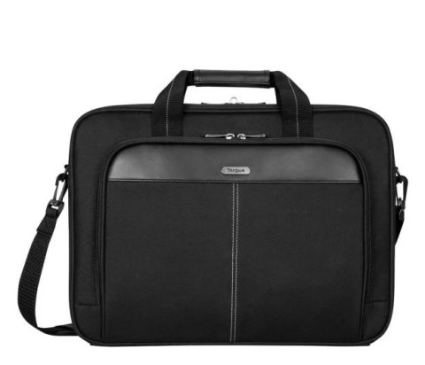 Targus Torba na laptopa 15.6 Classic Slim Briefcase czarna elegancka
