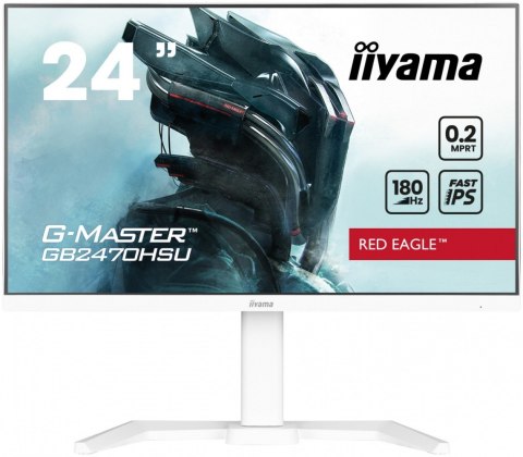 Monitor IIYAMA G-MASTER GB2470HSU-W6 24 FHD 180Hz 0.2ms IPS z głośnikami