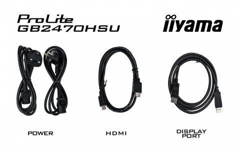 Monitor IIYAMA G-MASTER GB2470HSU-W6 24 FHD 180Hz 0.2ms IPS z głośnikami