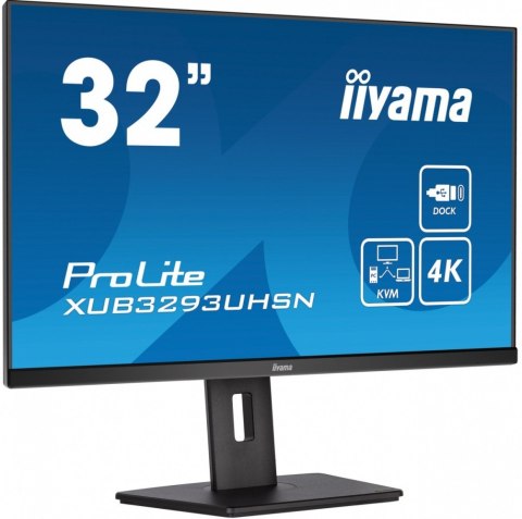 Monitor IIYAMA ProLite XUB3293UHSN 31.5 4K IPS USB-C KVM Slim