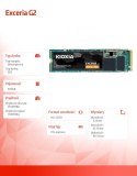Dysk SSD Kioxia Exceria G2 500GB NVMe szybki wydajny 2100MB/s