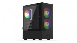 Obudowa Krux Vako RGB midi tower z wentylatorami i szkłem hartowanym