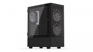 Obudowa Krux Vako RGB midi tower z wentylatorami i szkłem hartowanym