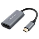 Adapter Qoltec aluminiowy USB-C na HDMI 4K 60Hz do laptopa i smartfona