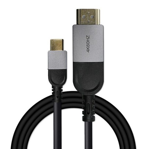 Qoltec Kabel Adapter USB-C na HDMI 4K 2m 60Hz wysoka jakość obrazu