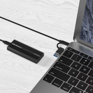 Qoltec obudowa kieszeń NV2270 M.2 SSD USB-C 2TB szybki transfer