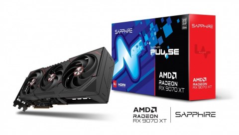Karta graficzna Sapphire Radeon RX 9070 XT PULSE 16GB GDDR6 256bit