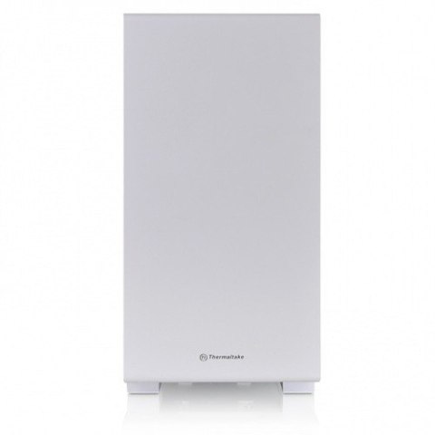 Thermaltake S100 Obudowa Micro Tower Szklana Biała z Wentylatorami