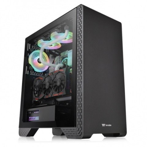 Obudowa Thermaltake S300 Midi Tower szklana z wentylatorami 120mm