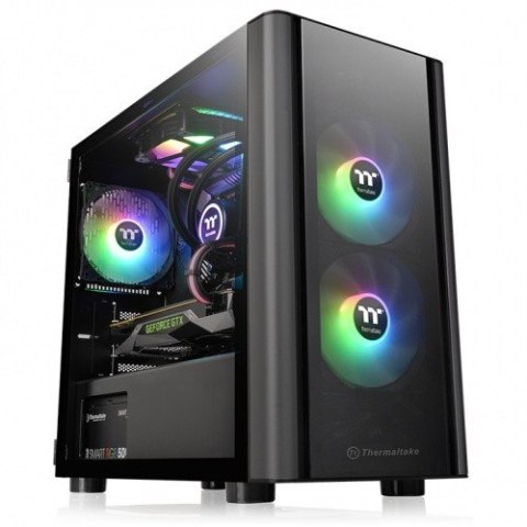 Obudowa Thermaltake V150 Micro Tower z hartowanym szkłem czarna