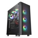 Obudowa Thermaltake V250 TG ARGB Air Mid Tower czarna z 3 wentylatorami