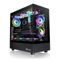 Obudowa Thermaltake View 270 Tempered Glass czarna Midi Tower z ARGB