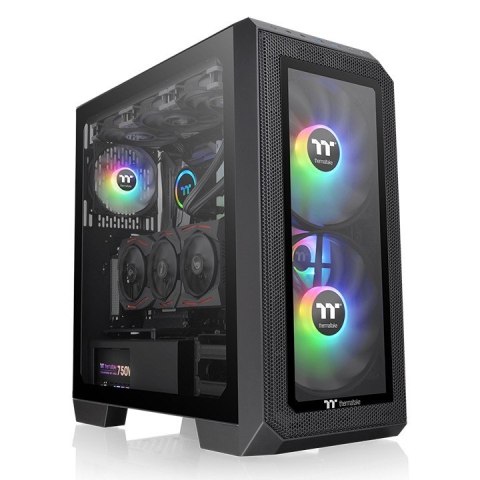Obudowa Thermaltake View 300 MX ARGB z hartowanym szkłem czarna