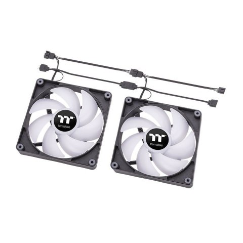 Wentylator Thermaltake CT120 ARGB 12cm 2Pack Black wydajny cichy