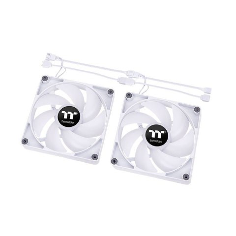 Wentylator Thermaltake CT120 ARGB 12cm 2Pack Snow wydajny cichy chłodzenie