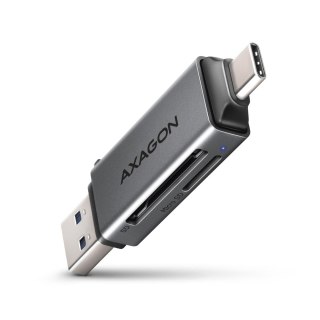 Czytnik kart AXAGON CRE-DAC USB 3.2 Type-C Type-A SD microSD