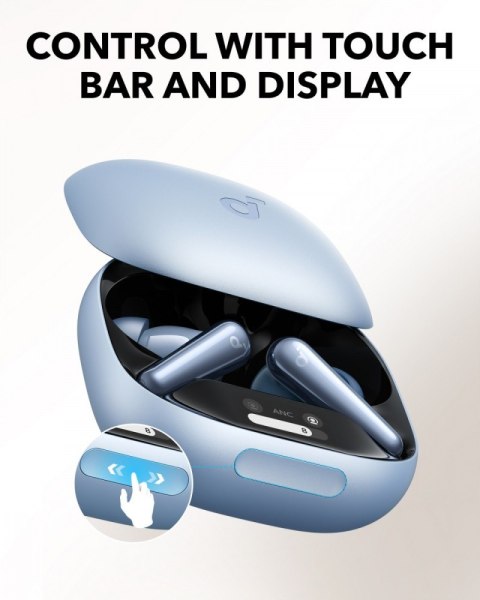 Anker Słuchawki bezprzewodowe Soundcore Liberty 4 PRO Bluetooth niebieskie