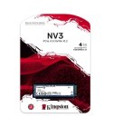 Dysk SSD Kingston NV3 4TB M.2 2280 PCI-e 4.0 NVMe 6000/5000 szybki