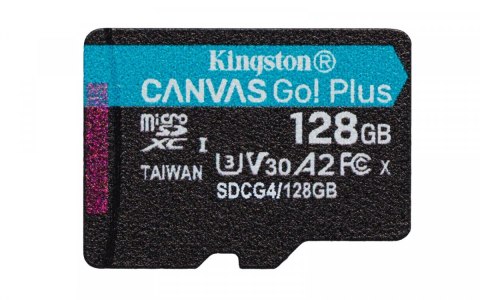 Karta microSD Kingston 128GB CanvasGo! Plus 200MB/s A2 U3 V30