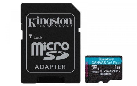 Karta microSD Kingston 1TB CanvasGo! Plus 200MB/s A2 V30 z adapterem