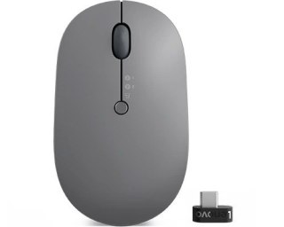 Mysz bezprzewodowa Lenovo Go Multi Device szara optyczna 2400 dpi