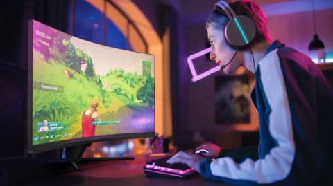 Monitor Philips 34M2C3500L 34 cale Curved VA 180Hz HDR WQHD gaming