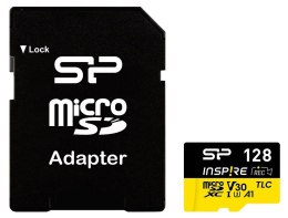Silicon Power Karta pamięci microSDXC 128GB UHS-I U3 V30 4K szybka