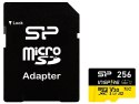 Karta pamięci microSDXC Silicon Power Inspire 256GB UHS-I U3 A2 V30 4K