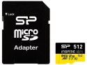 Silicon Power Karta pamięci microSDXC 512GB UHS-I U3 A2 V30 szybka 4K