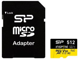 Silicon Power Karta pamięci microSDXC 512GB UHS-I U3 A2 V30 szybka 4K