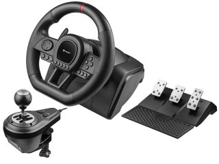 Kierownica Tracer SimRacer 6in1 z manualną skrzynią biegów do PC i konsol