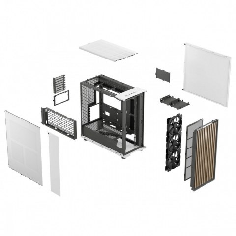 Obudowa Fractal Design North XL Chalk White Midi Tower z wentylatorami
