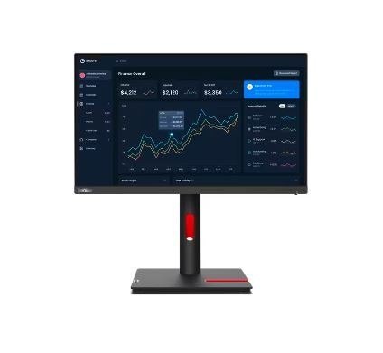 Monitor Lenovo ThinkVision T22i-30 21.5 FHD matowy IPS z regulacją