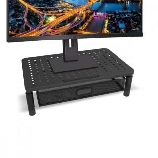 Podstawka pod monitor laptop Maclean MC-947 ergonomiczna czarna 13-32 cale