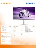 Philips Monitor 27M2N8500 27 QD OLED 360Hz z Ambiglow i głośnikami