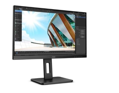 Monitor AOC Q24P2Q 23.8 QHD IPS bezramkowy z Pivot USB HDMI