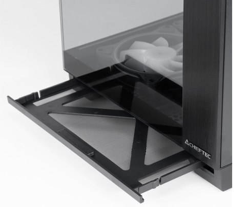 Obudowa Chieftec VISIO GM-30B-TG-OP z 6 wentylatorami ARGB szklana