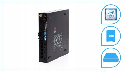Dell Optiplex 3050 Tiny Intel Core i3 8GB DDR4 128GB SSD Windows 10 Pro