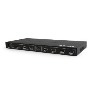 Gembird 8 portowy splitter HDMI czarny rozszerzający sygnał