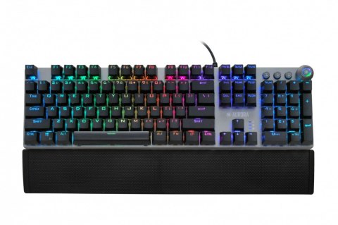 Klawiatura iBOX Aurora K-4 RGB mechaniczna gamingowa z podświetleniem