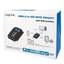 LogiLink Adapter USB 3.0 do IDE SATA OTB szybki transfer