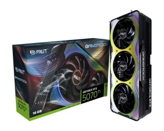 Palit Karta graficzna GeForce RTX 5070 Ti GAMEROCK 16GB GDDR7 wydajna