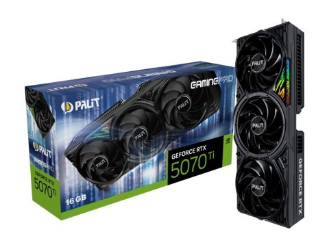 Karta graficzna Palit RTX 5070 Ti GAMING PRO 16GB GDDR7 256bit
