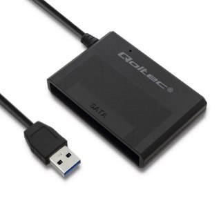 Adapter USB 3.0 Qoltec do HDD SSD 2.5'' SATA 3 nowoczesny lekki