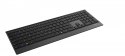 Klawiatura RAPOO E9500M bezprzewodowa Multi-Mode czarna ergonomiczna